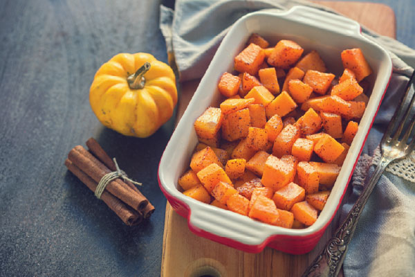 Cinnamon-Roasted Butternut Squash